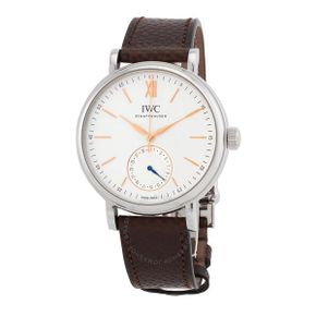 IWC 포르토피노 Pointer 데이트 오토매틱 화이트 다이얼 남성 시계 IW359201