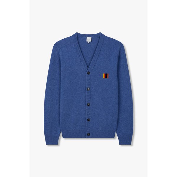 [PS PAUL SMITH] 스트라이프 로고 가디건 5714328102000