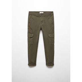 MANGO KIDS 바지 CARGO Beige/Khaki 57074397