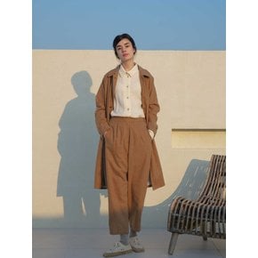 Noble Side Button Straight Pants