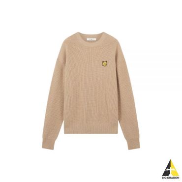 메종키츠네 메종키츠네 FOXHEAD PATCH COMFORT RIBBED JUMPER (LM00818KT1093-H251) (볼드