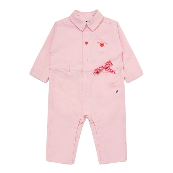 [여주점] [오프라벨 여주점] 블루독베이비 (PK) 면 세미와이드 점프슈트 (45114-420-04)