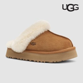 어그 UGG 여성 디스케트 양털 슬리퍼 캐슈넛 1122550-CHE