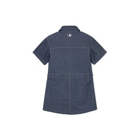 (공식)24SS 베이직 데님 셔츠원피스 NY (Navy) 7FOPB0241-50NYS