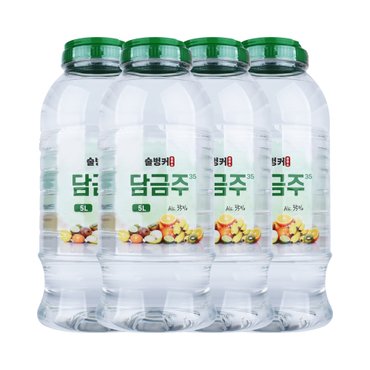  술벙커 담금주 35도 5L X 4 세트