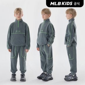 (공식)24FW 데일리 아웃도어 폴라플리스 맨투맨 셋업 BOS (Peacock green) 7AS2R0246-43PGS