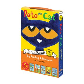 (영어원서) I Can Read My First / Pete the Cat / Big Reading Adventures 5 Books Boxed Set (Paperback)(CD없음)