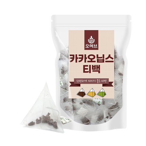 카카오닙스 카카오닙스차 삼각티백차 25개 카카오빈