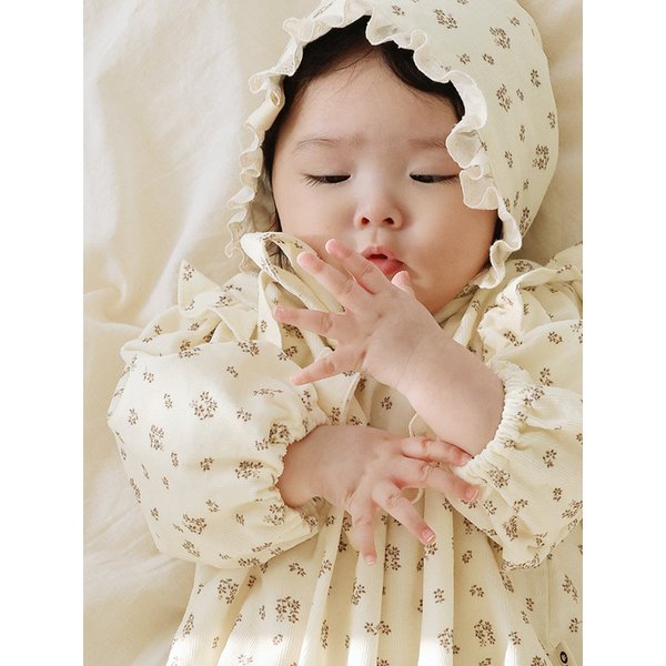 우리 아가의 어여쁨 - 아기 플라워 보넷