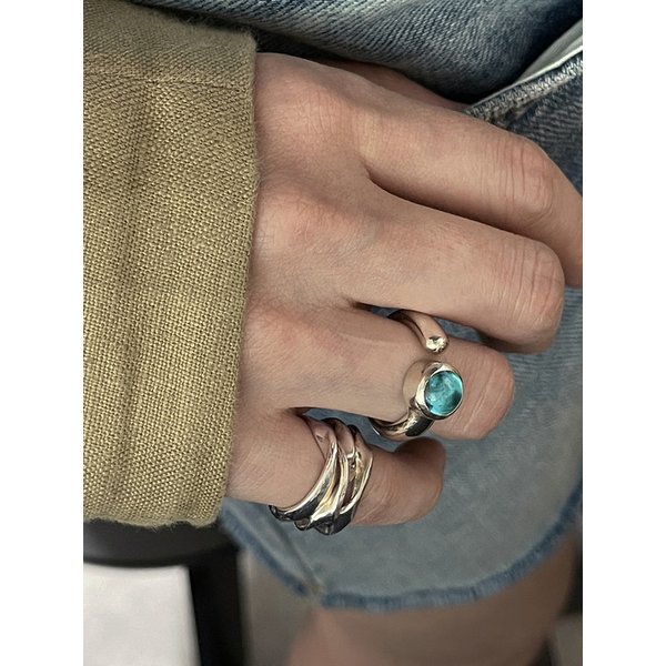 Grand Bleu Open Ring