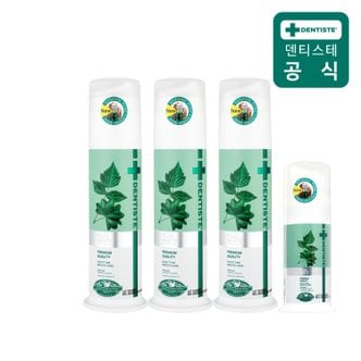 덴티스테 치약 뉴플러스화이트 펌프 120g 3개 + 60g