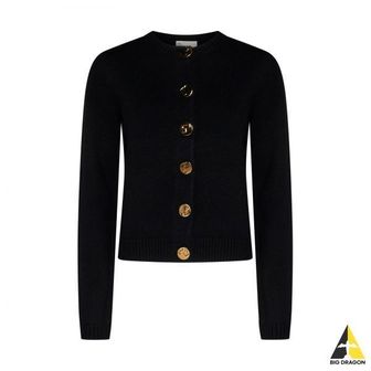 토리버치 토라버치 Logo Button Wool Cardigan (145909-001) (로고 버튼 울 가디건) 65626500