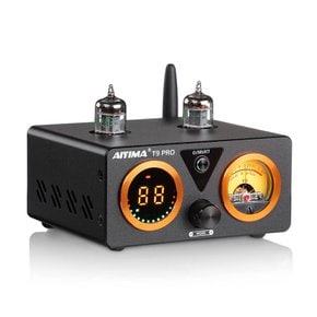 AIYIMA T9 PRO 200W Bluetooth 5.0 HiFi 2.02.1ch VU 진공관 앰프 D급 디지털 앰프 진공관 파워