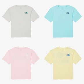 NT7UQ09 키즈 와일드 익스플로어 숏 슬리브 라운드티 KS WILD EXPLORE S/S R/TEE