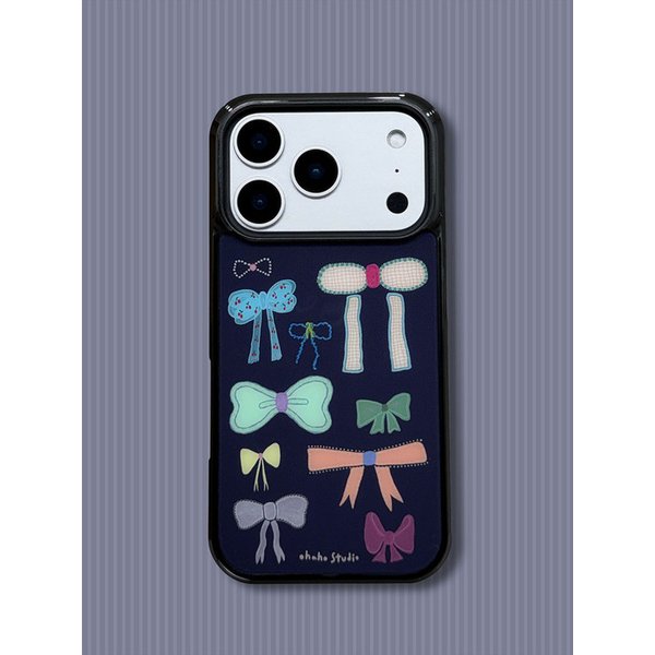 Girly Log Phone case (에폭시&글라스&맥세이프글라스)