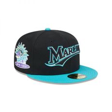 [해외] 1060004 뉴에라 모자 MLB [마이애미 말린스] Retro Spring Training 59FIFTY Hat