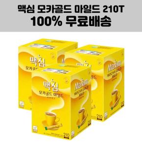 동서 맥심 모카골드 마일드 커피믹스 210개 210T 1박스 210개입