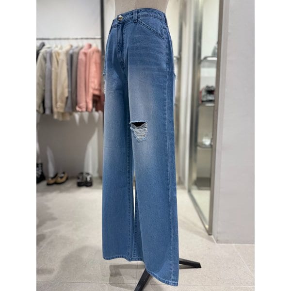 [여주점] 디스트로이드 썸머 데님 팬츠 ES2ODP54