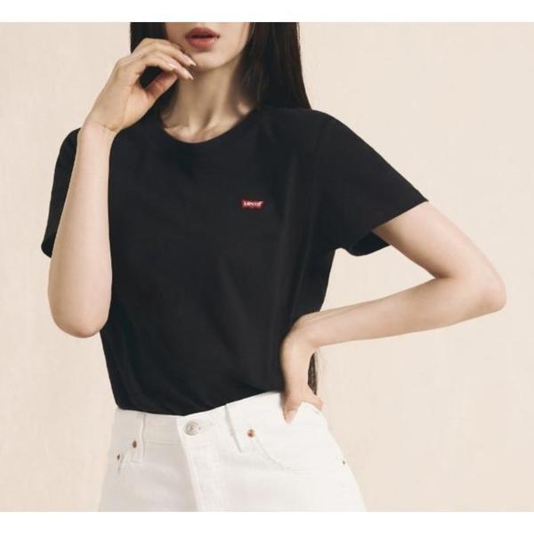 [리바이스] 여성 스몰 로고 퍼펙트 반팔 티셔츠 0008(1)