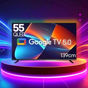 55인치 QLED TV 구글5.0 스마트TV 139cmT5505KQLG