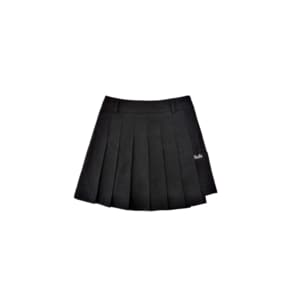 Warm Pocket Pleats 피치기모 포켓 주름스커트 BLACK