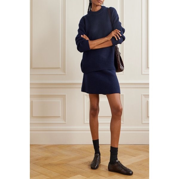 클레어 캐시미어 미니 스커트 46376663162956829