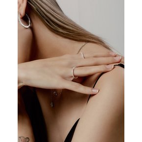 레인드랍 2MM 브릴리언트 이터니티 반지 [S925]