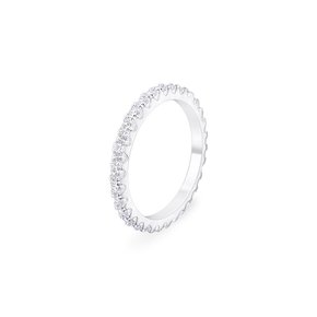 레인드랍 2MM 브릴리언트 이터니티 반지 [S925]