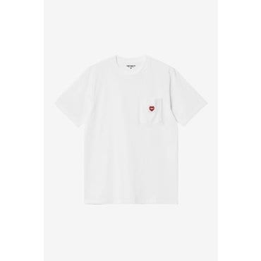 칼하트 WIP S/S POCKET HEART T-SHIRT