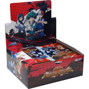 My Hero Academia CCG : Crimson Rampage Unlimited Edition -Booster Box (24)