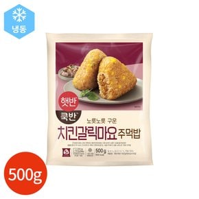 (1020590) 햇반 쿡반 치킨 갈릭마요 주먹밥 500g