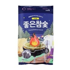 크린랩 좋은참숯 (5-6인용) 2kg 캠핑 바베큐 구이용