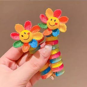 헤어 타이 스프링 머리끈 고무줄