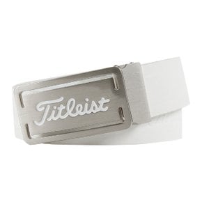 타이틀리스트머플러 CQK TKPWA5982-01 LOGO BUCKLE BELT W WHITE