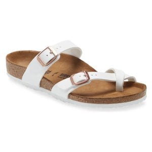 버켄스탁 버켄스탁(BIRKENSTOCK) 마야리 WHITE 레귤러 3033102008