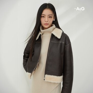 더엣지 24FW 호주산 램스킨 무스탕 자켓 1종