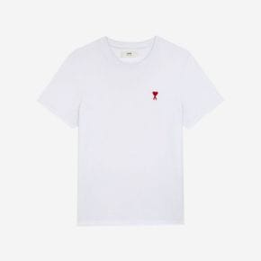 스몰 하트 로고 티셔츠 화이트 - 22SS 아미 de Coeur T-Shirt White - 22SS