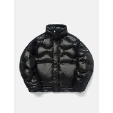 Wave Quilting Down Jacket (BLACK)