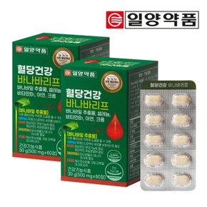 일양약품 혈당건강 바나바리프 (500mg x 60정/2박스)