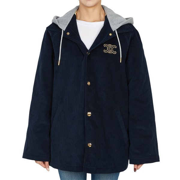 [부산점] 트리옹프 카 코듀로이 여성 후드 자켓 RV0O6694V GAM3