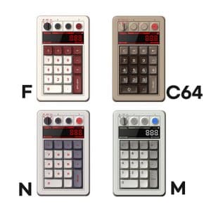 8BitDo 레트로18 숫자 키보드 무선 블루투스 핫스왑 키패드 계산기 2in1