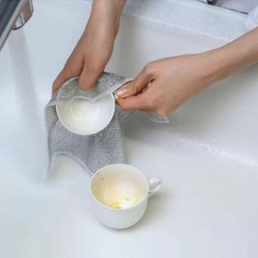 good 10장 빠른건조 커피숍수세미 와이어은사 노스크레치 풍부한 거품