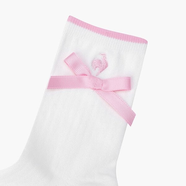 [여주점] _여성 리본 장식 미들 삭스 GQ122LSO31