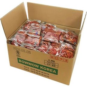 애견용품 바우와우 모이스트버거100g x85개 애견 영양간식