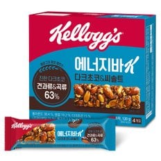 에너지바K 다크초코 & 씨솔트 120g (30gX4)