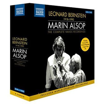 핫트랙스 LEONARD BERNSTEIN - THE COMPLETE NAXOS RECORDINGS/ MARIN ALSOP 8CD+1DVD 번스타인: 관현악작