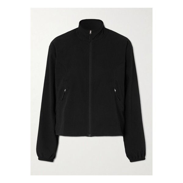 러닝 젠데이야 글로리아 크링클 셸 재킷 블랙 46376663162954830