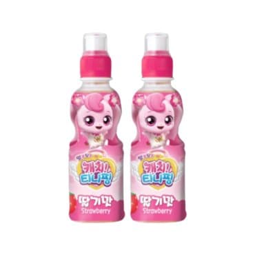  웅진 어린이음료 알쏭달쏭 캐치티니핑 딸기맛 200ml 48개