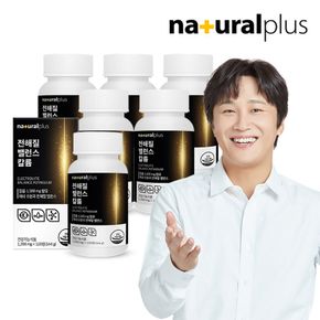 내츄럴플러스 전해질 밸런스 칼륨 포타슘 1500mg 120정 6병[31862997]