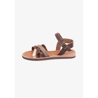 이스퀘어 4351418 Desa Sandals - brown pink